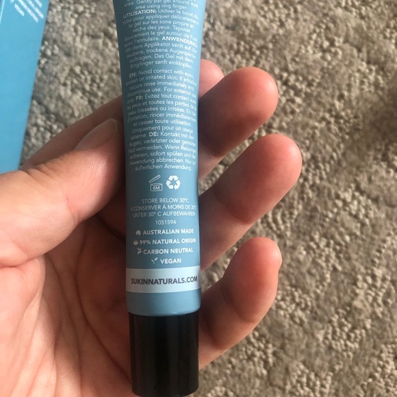 Sukin hydration hydra eye gel 15ml - Picture 6 of 6